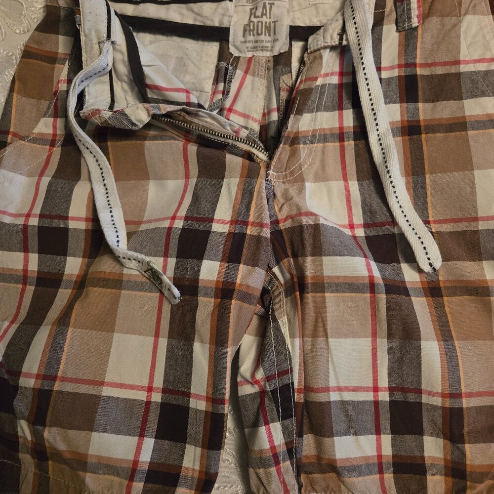 Aeropostale Mens plaid shorts